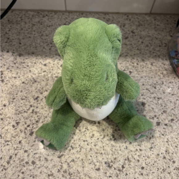Pottery Barn kids green dinosaur light up plush with video! - Picture 3 of 9